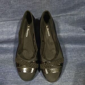 CL by Laundry Black Dress Shoes Size 8.5 M.